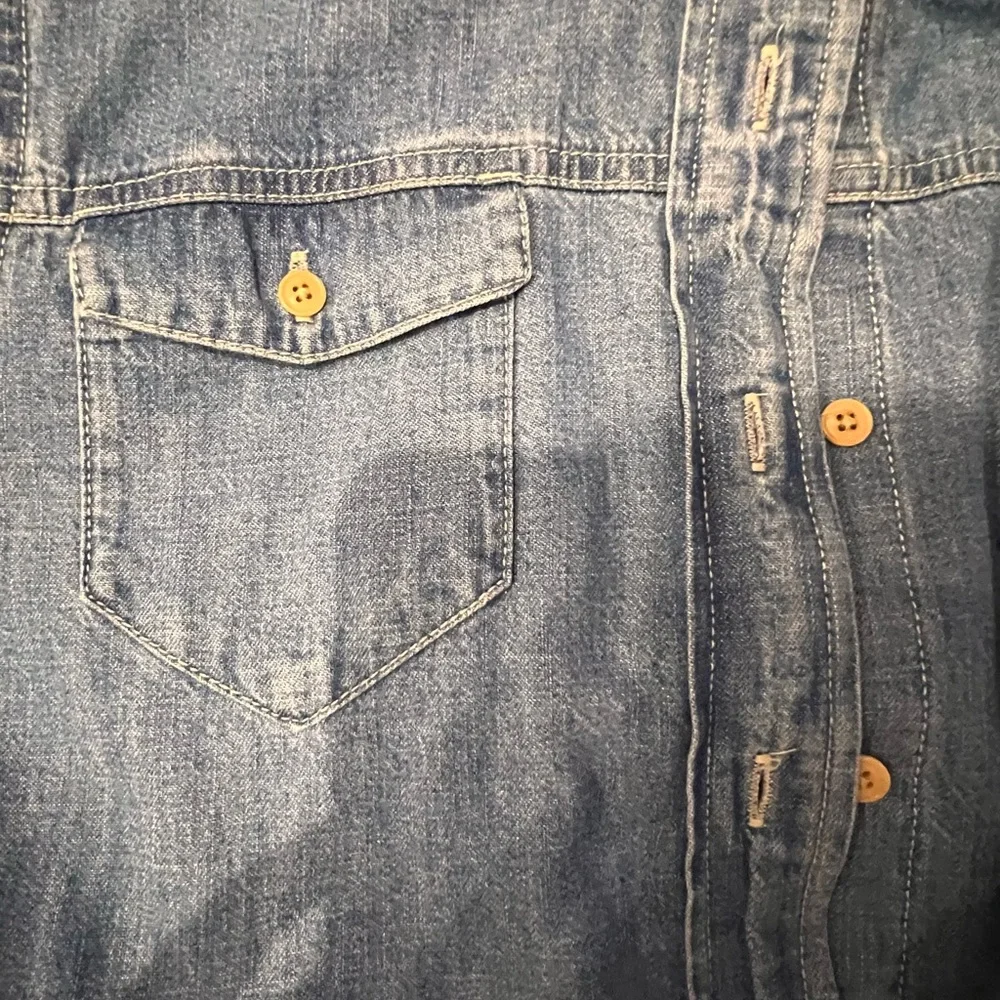 J. Crew Denim Shirt Dress. Size 10